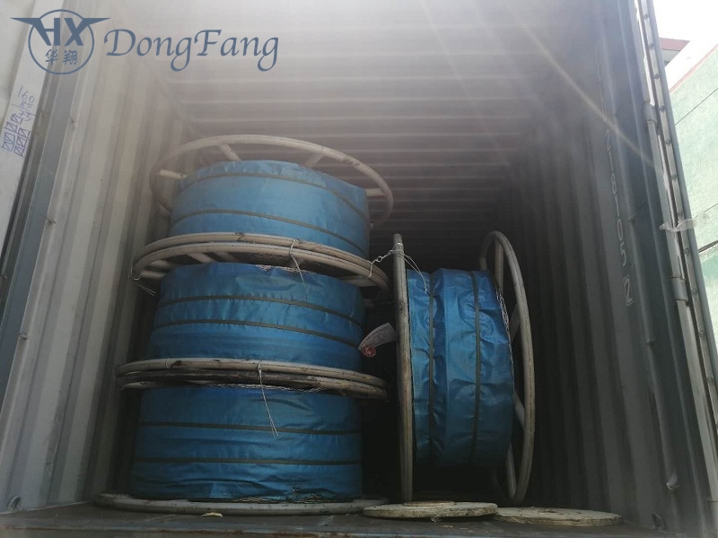 Cuerda Antigiratoria en acero de 11mm diámetro para tendido OPGW