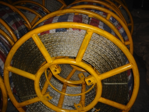 Cable de acero antigiratorio de 12mm diámetro para tendido OPGW